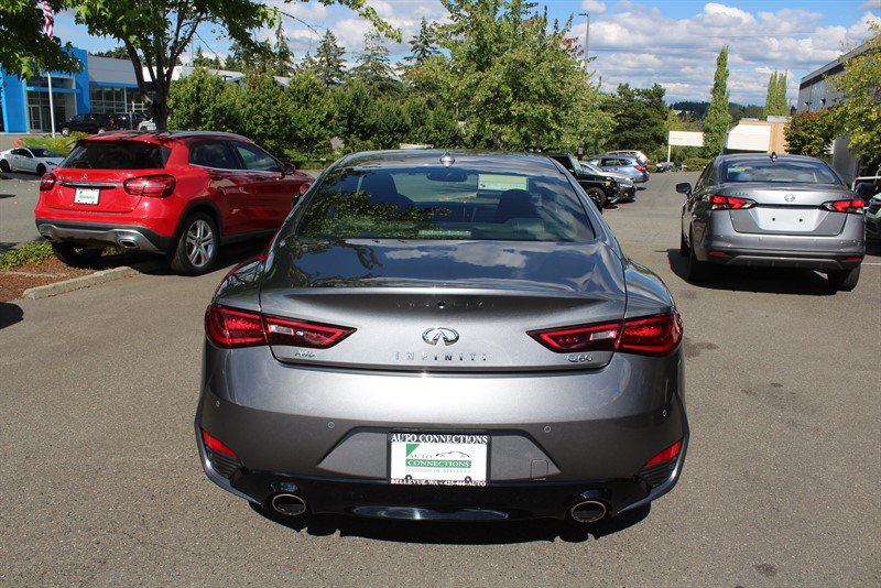 Used 2021 INFINITI Q60 3.0t Luxe w/ Essential Package AWD/4WD image 4