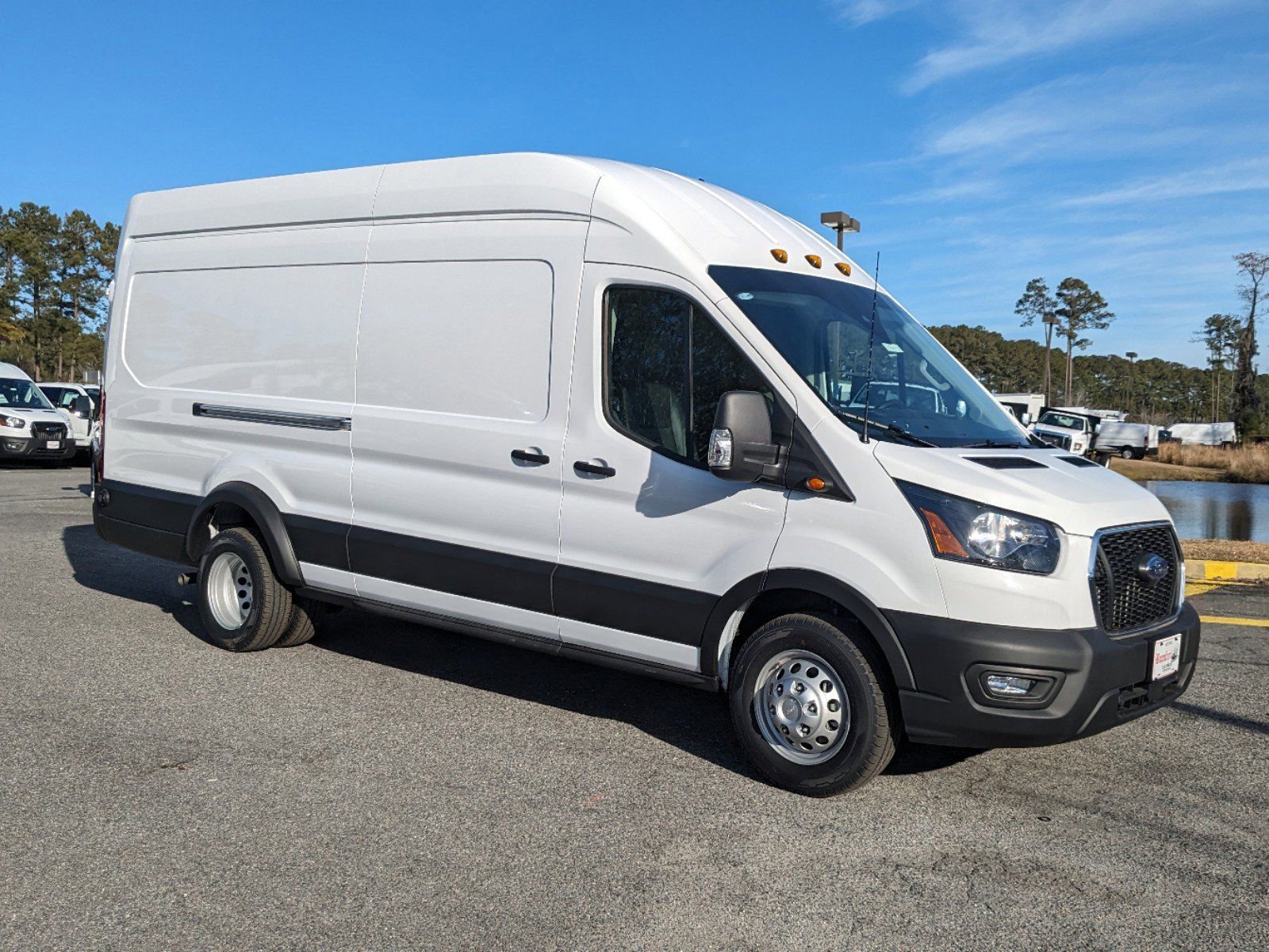 New 2024 Ford Transit 350 148 High Roof DRW AWD w/ Exterior Upgrade Package image 2