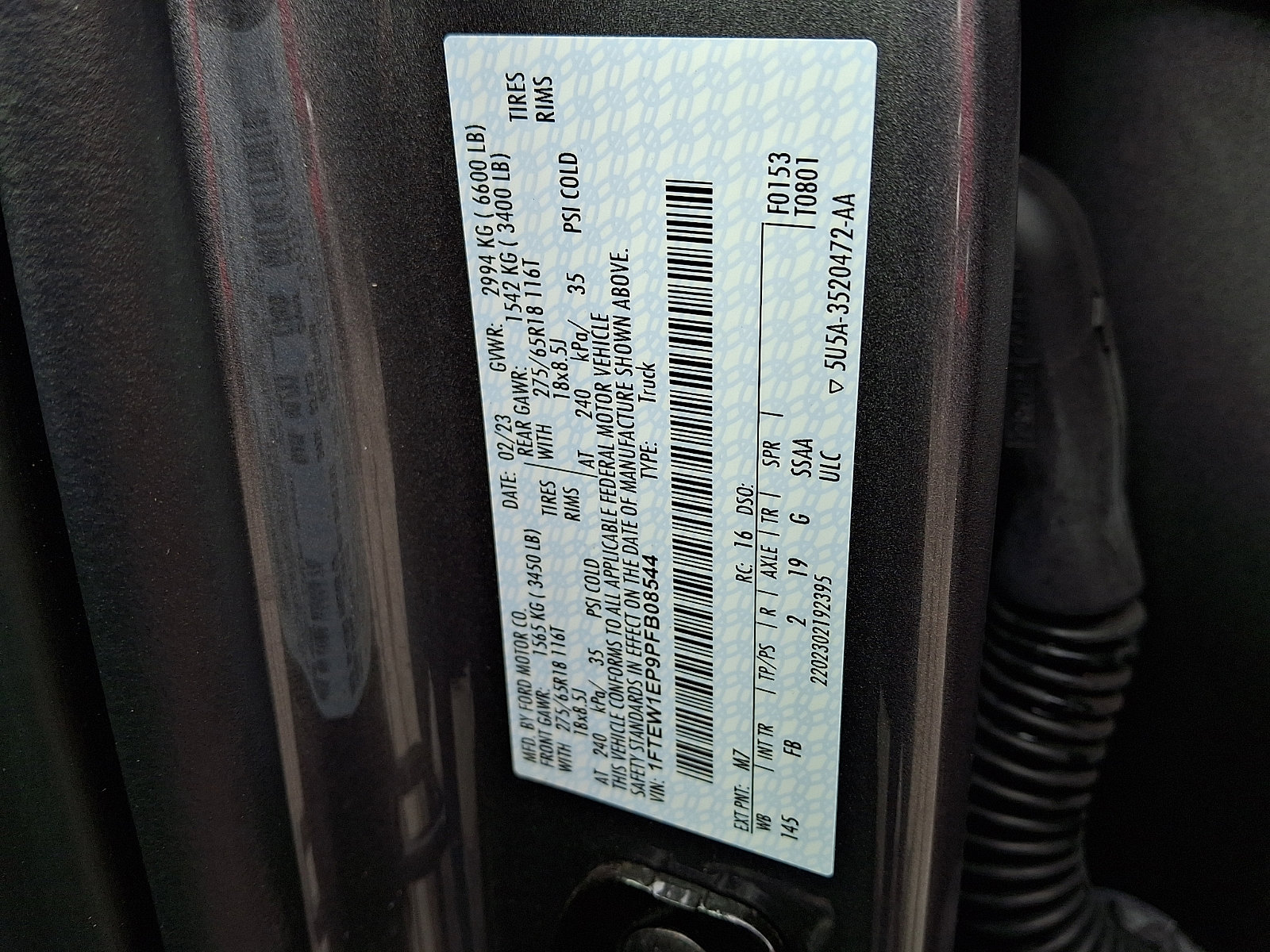 Certified 2023 Ford F150 XLT w/ Equipment Group 302A High image 30