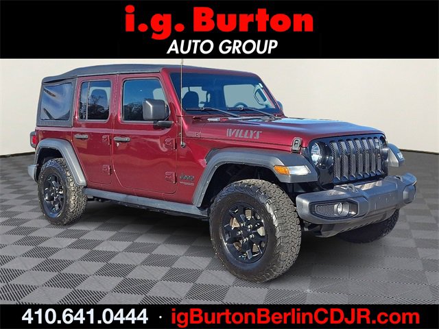 Used 2021 Jeep Wrangler Unlimited Sport image 1