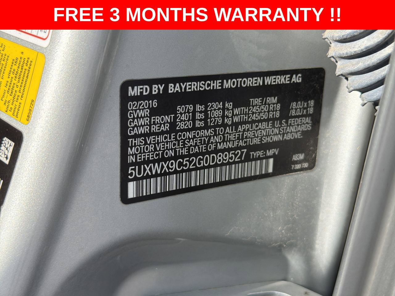 Used 2016 BMW X3 xDrive28i AWD/4WD image 22