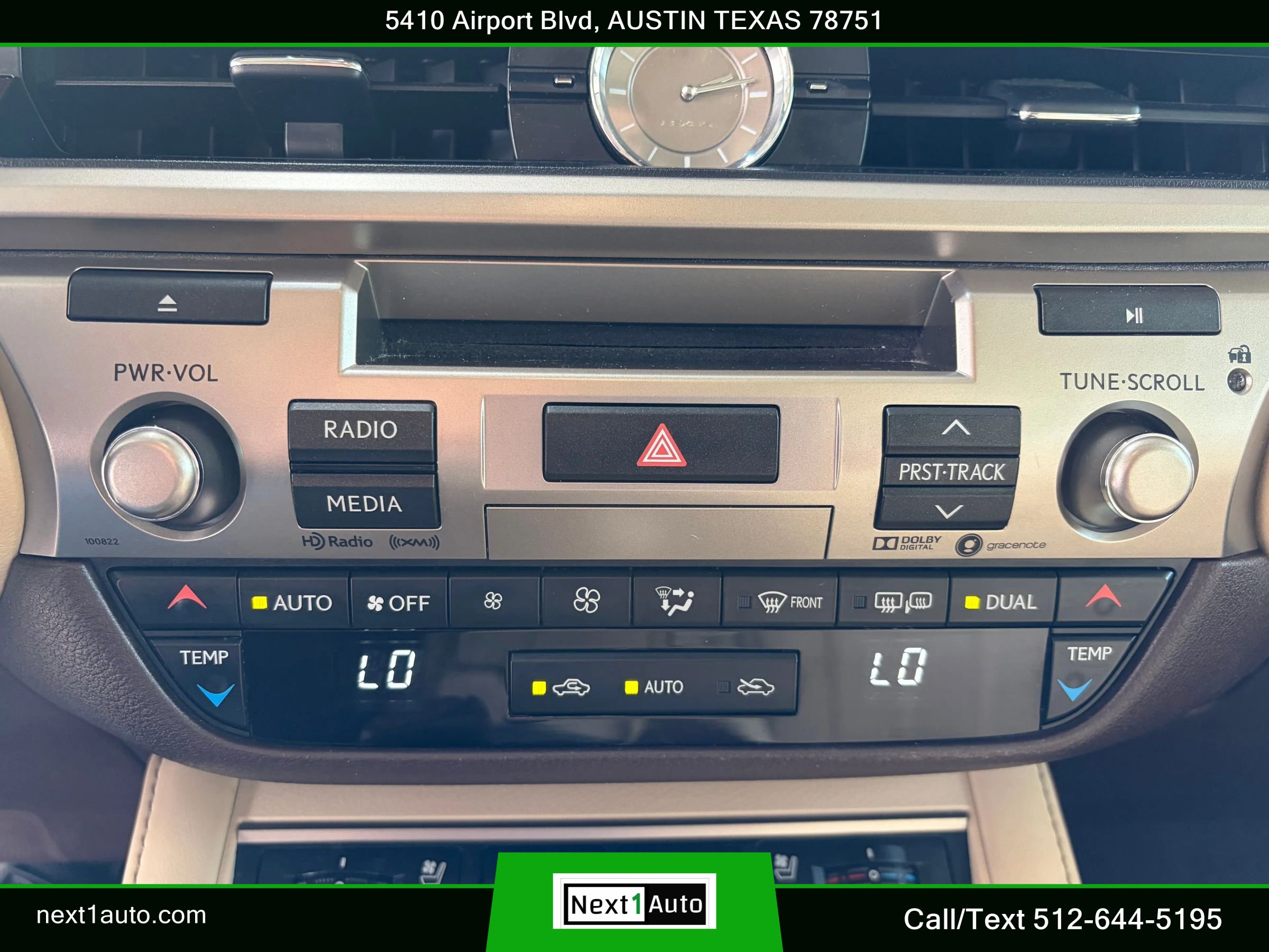 Used 2018 Lexus ES 350 w/ Luxury Package w/Wood Trim FWD image 29