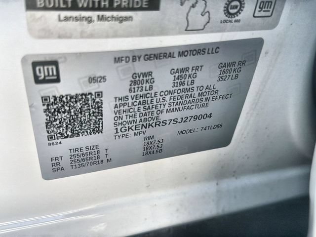 Certified 2025 GMC Acadia Elevation FWD image 33