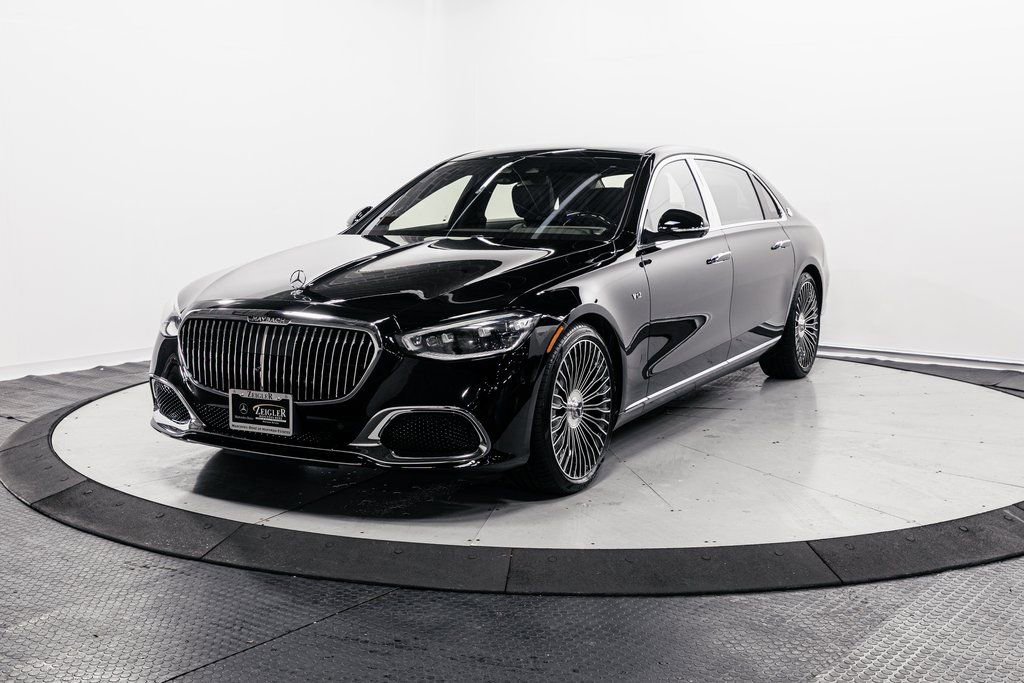 Used 2023 Mercedes-Benz Maybach S 680 4MATIC w/ Manufaktur Leather Package image 3