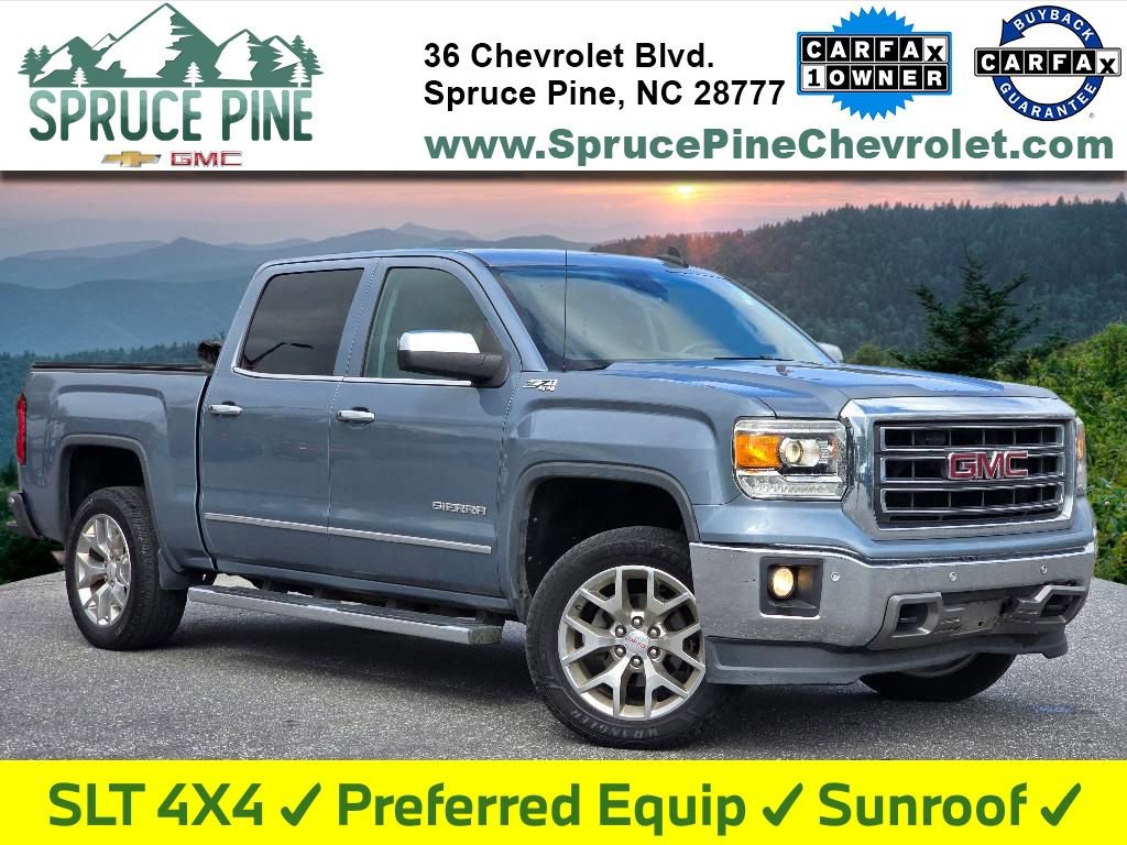 Used 2015 GMC Sierra 1500 SLT w/ SLT Crew Cab Value Package