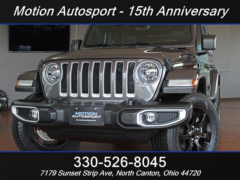 Used 2021 Jeep Wrangler Unlimited Sahara w/ Uconnect 4C Nav & Sound Group AWD/4WD image 58