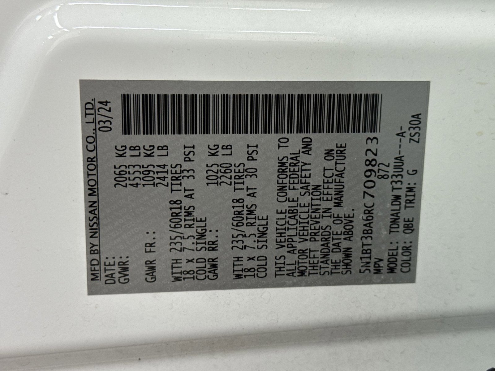 Used 2024 Nissan Rogue SV image 33