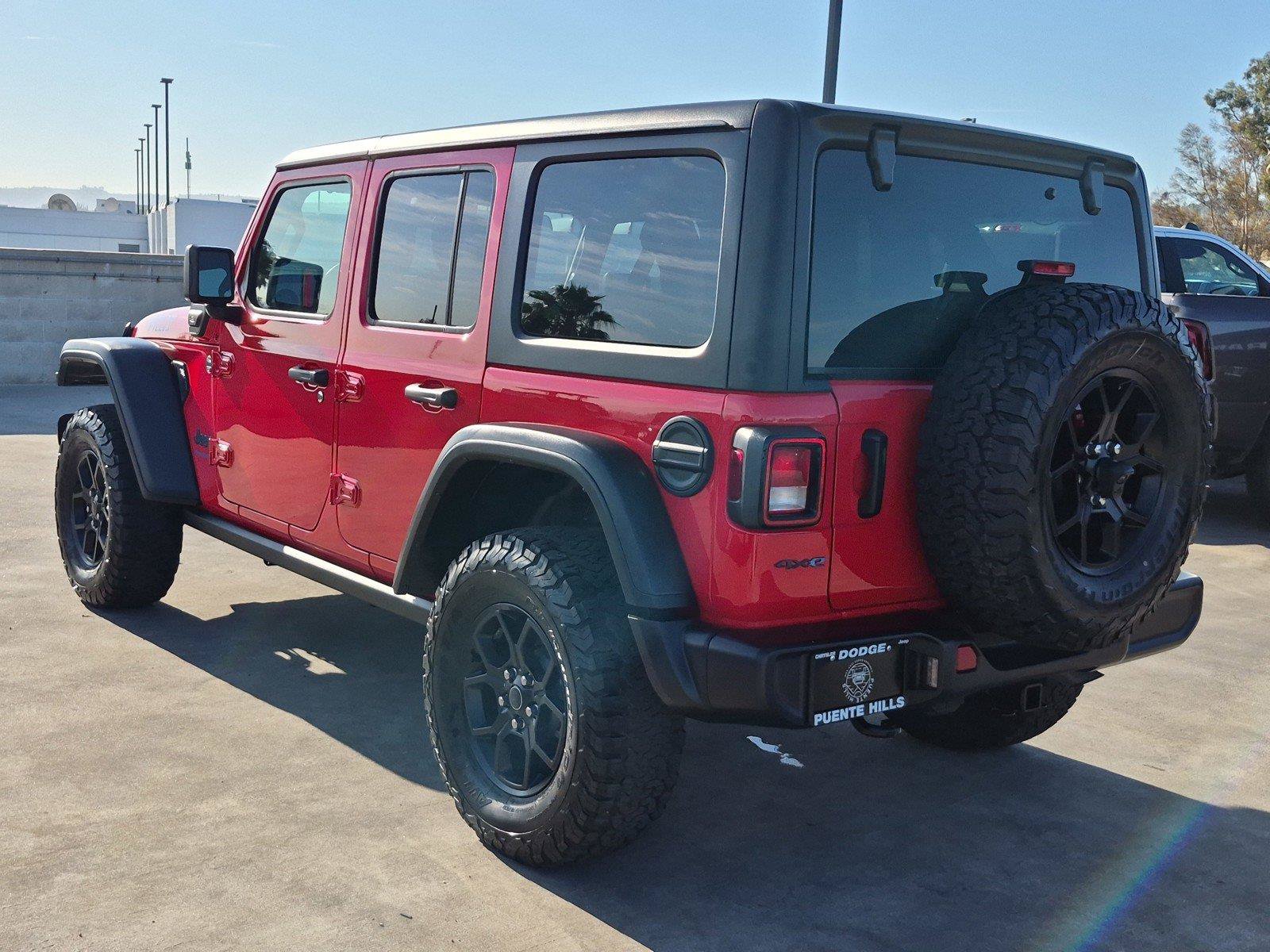 Certified 2025 Jeep Wrangler Unlimited Sport S 4xe AWD/4WD image 5