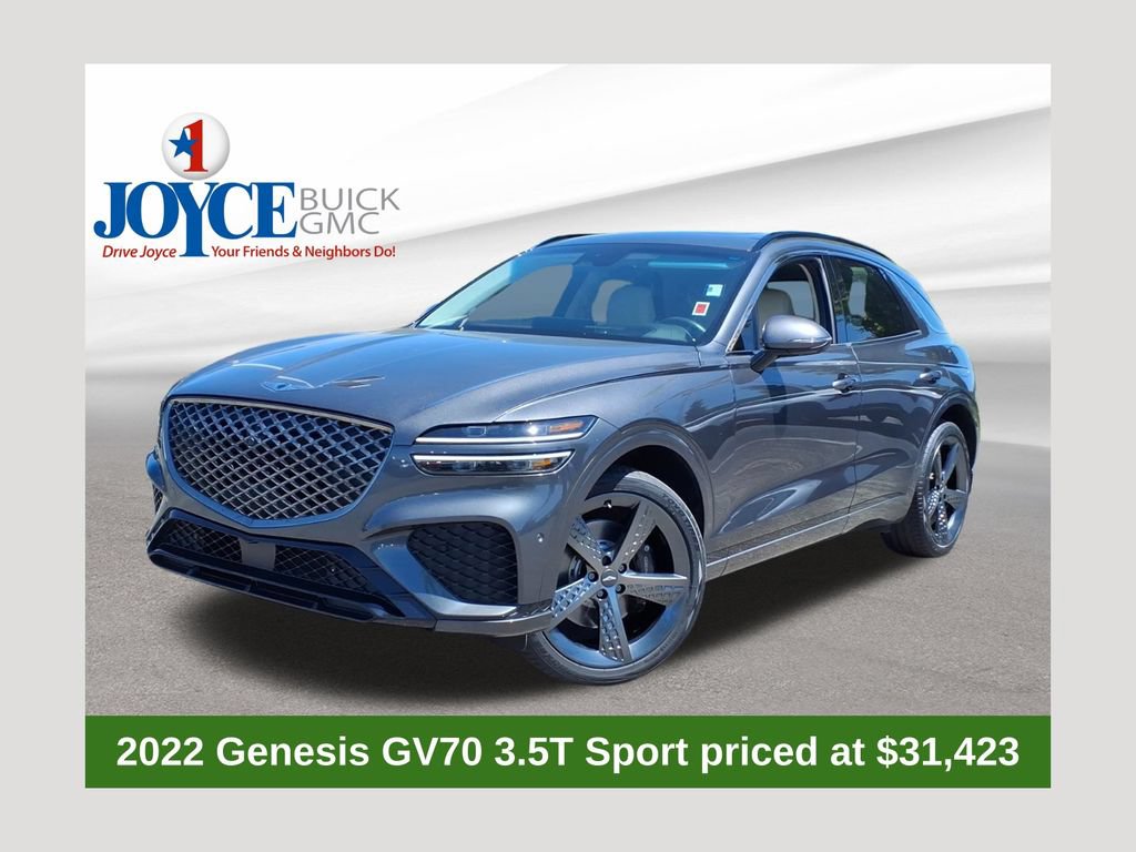 Used 2022 Genesis GV70 3.5T Sport w/ Sport Prestige Package
