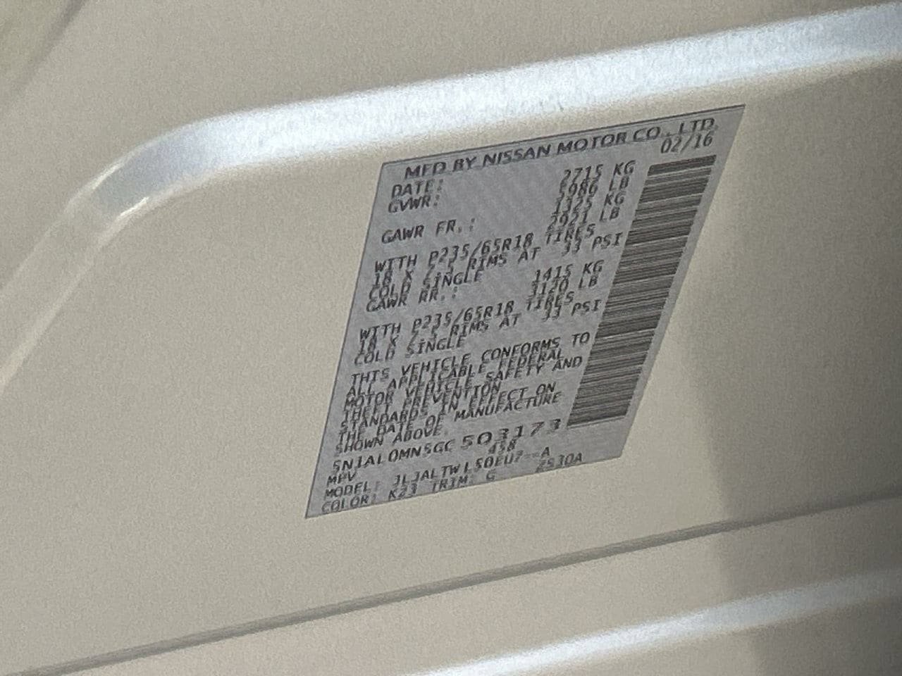 Used 2016 INFINITI QX60 FWD w/ Premium Plus Package image 29