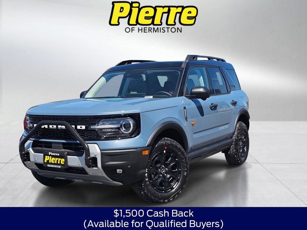 New 2025 Ford Bronco Sport Badlands w/ Sasquatch Badlands Package AWD/4WD image 1