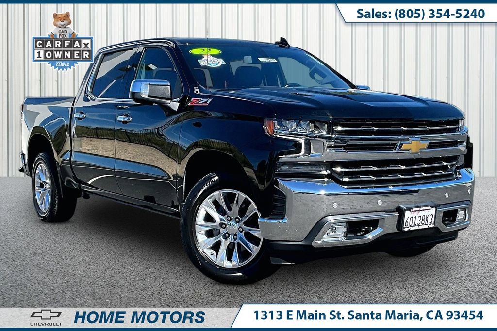 Used 2022 Chevrolet Silverado 1500 LTZ image 1