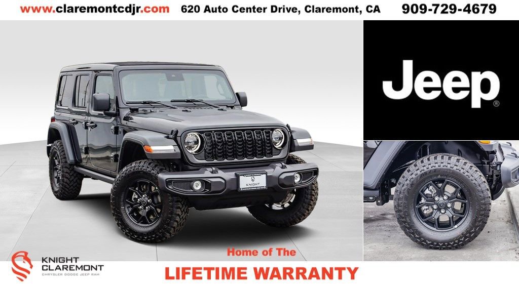 New 2025 Jeep Wrangler Willys