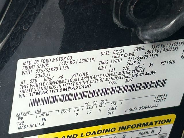 Used 2021 Ford Expedition Max Limited RWD image 14