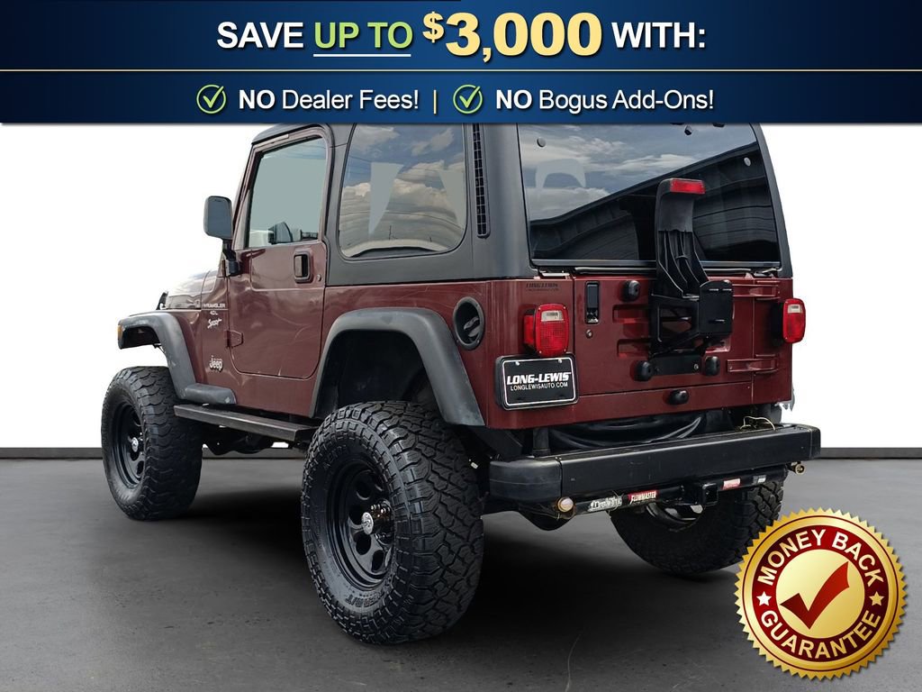 Used 2001 Jeep Wrangler Sport AWD/4WD image 4