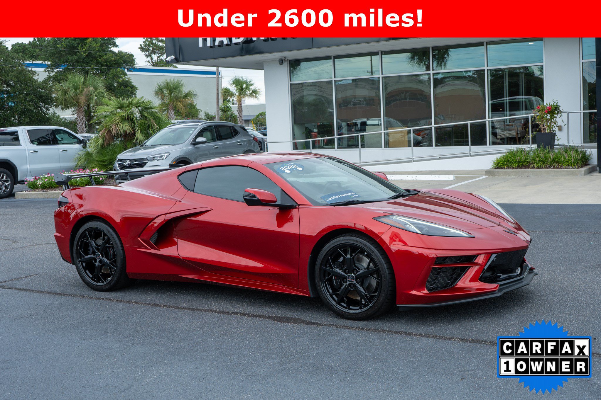 Used 2022 Chevrolet Corvette Stingray Preferred Cpe w/ Z51 Performance Package RWD image 1