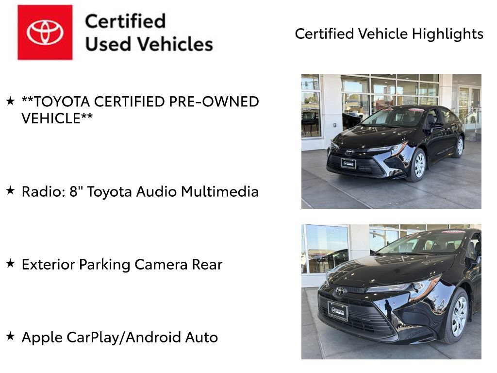 Certified 2026 Toyota Corolla LE FWD image 7