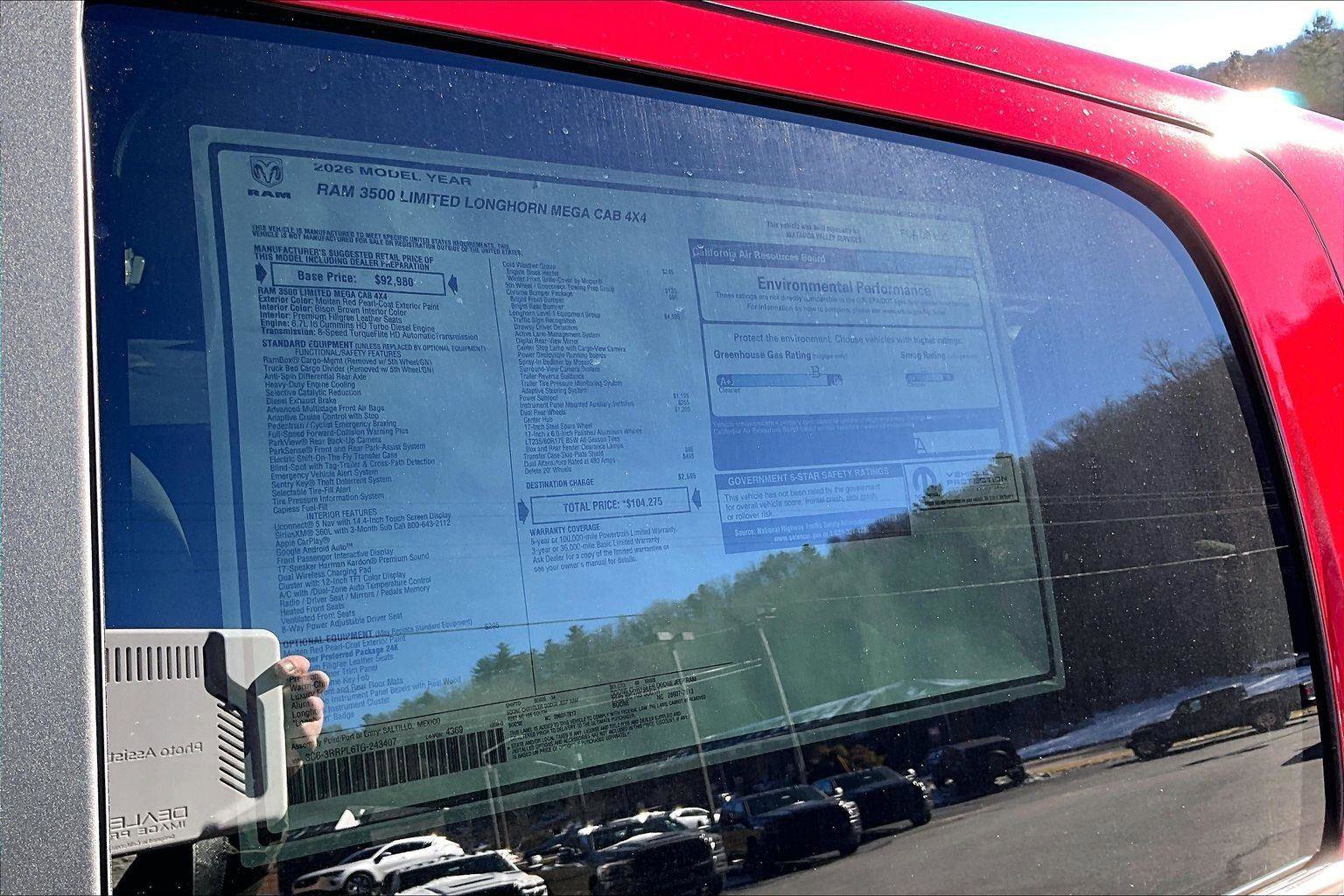 New 2026 RAM 3500 Longhorn image 15