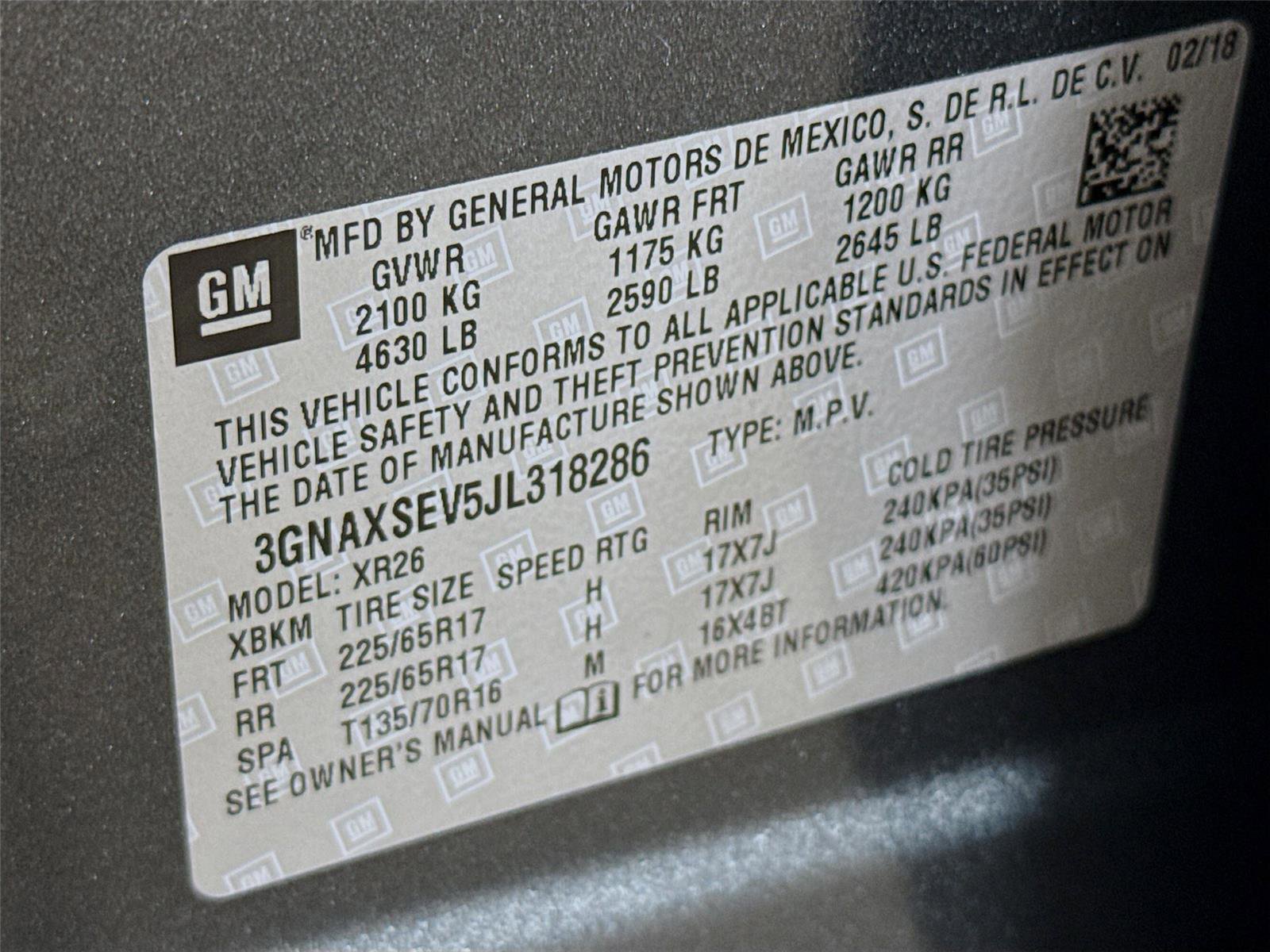 Used 2018 Chevrolet Equinox LT image 31