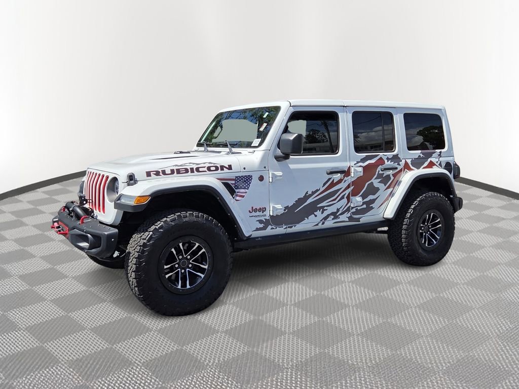 Used 2022 Jeep Wrangler Unlimited Rubicon w/ LED Lighting Group AWD/4WD image 2