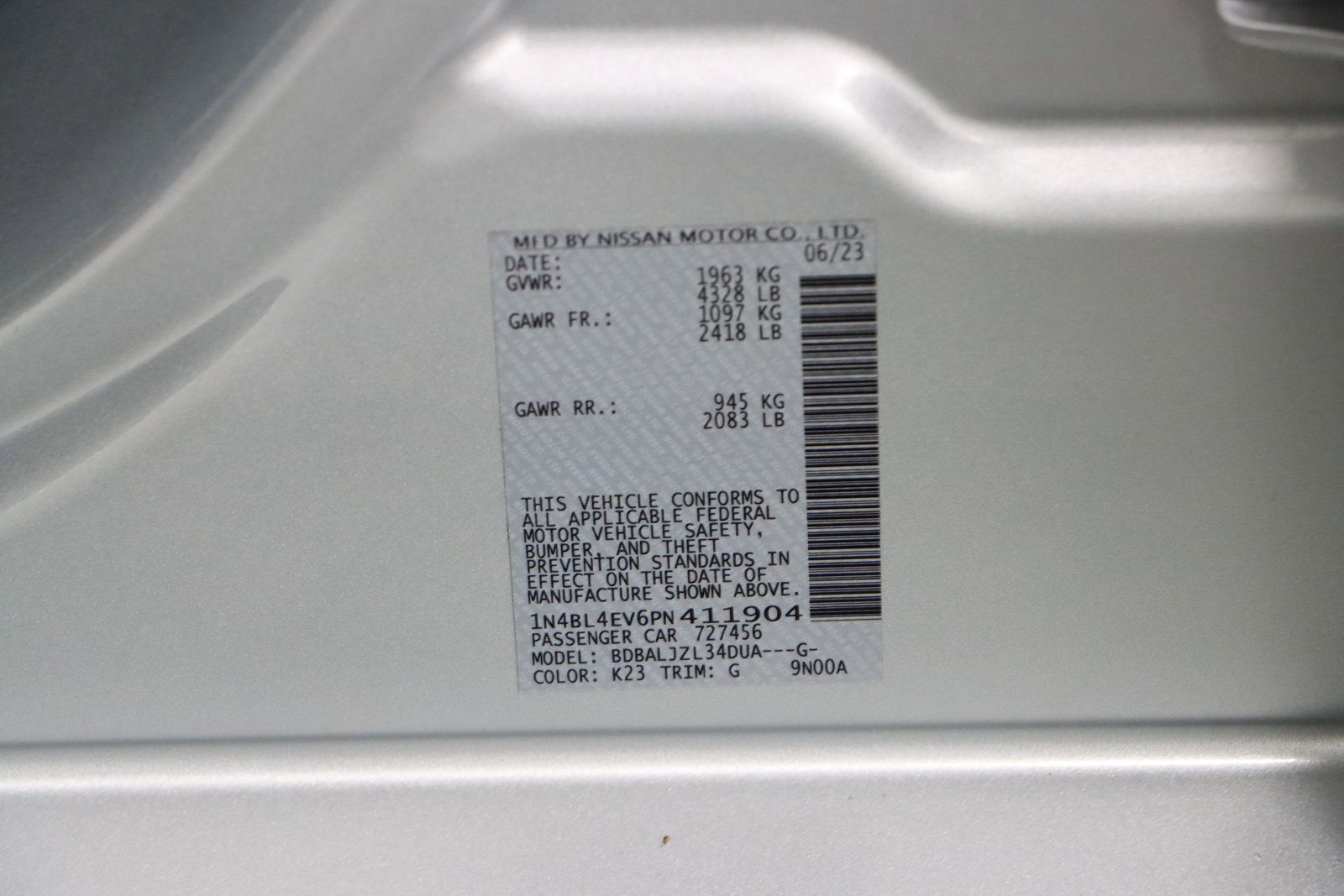 Used 2023 Nissan Altima 2.5 SL image 31