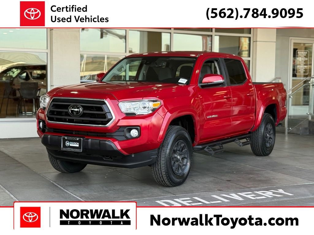 Certified 2021 Toyota Tacoma SR5 w/ Technology Package image 1