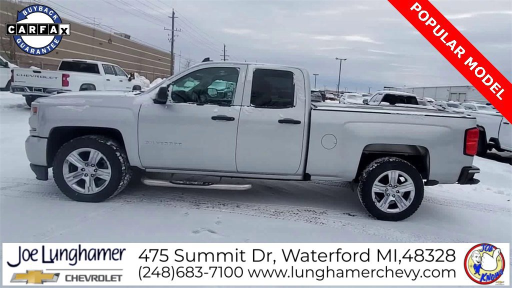 Used 2018 Chevrolet Silverado 1500 Custom w/ Custom Value Package image 5