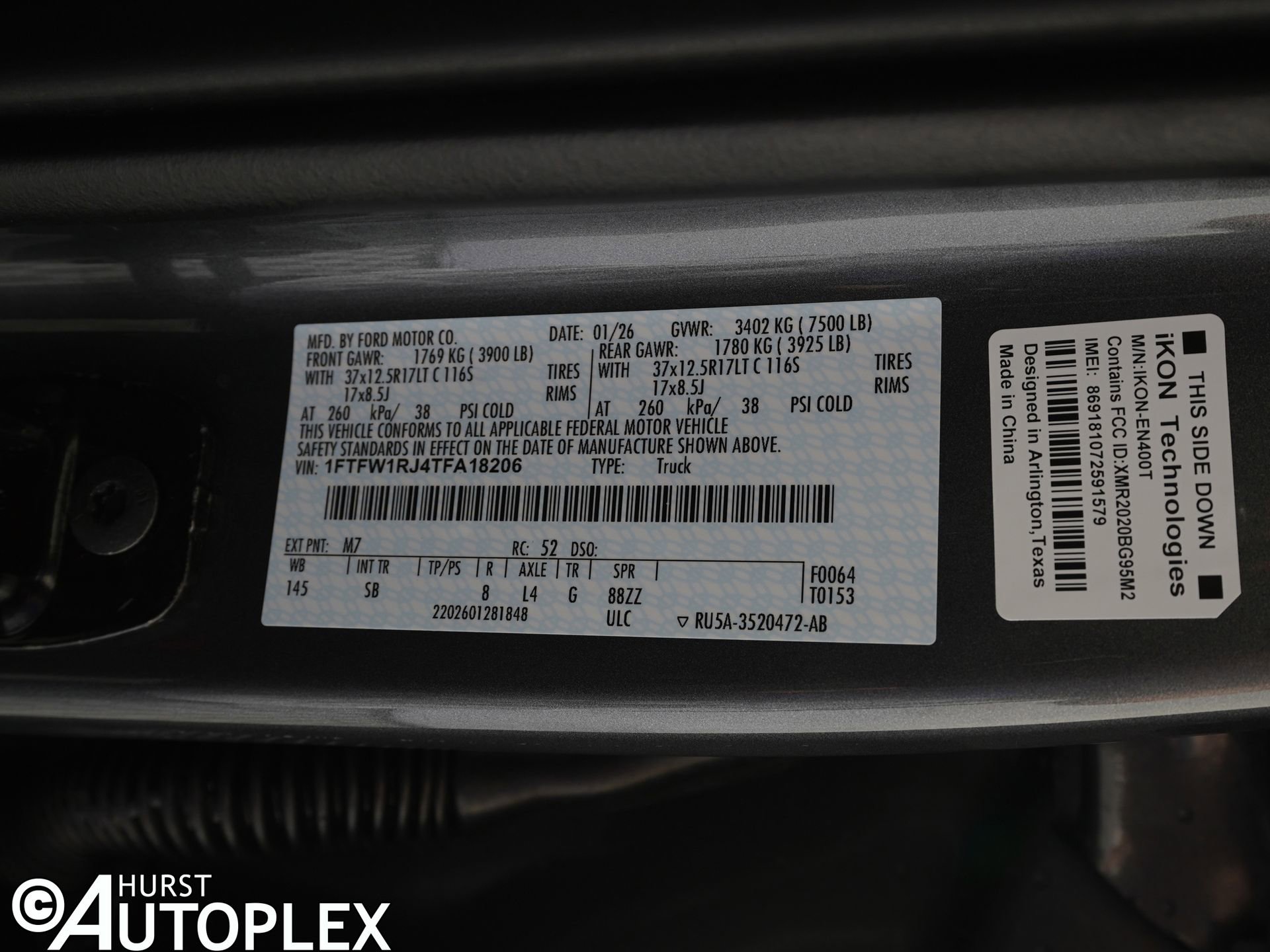 Used 2026 Ford F150 Raptor w/ Equipment Group 803A Raptor R image 40