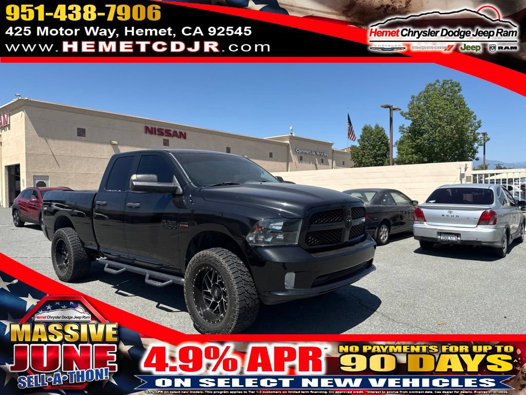 Certified 2016 RAM 1500 Express w/ Black Ram 1500 Express Group RWD image 1