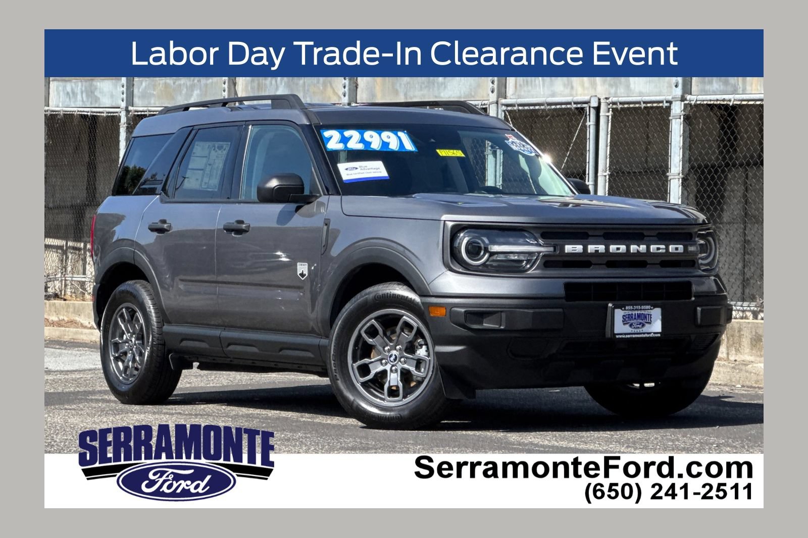Certified 2023 Ford Bronco Sport Big Bend