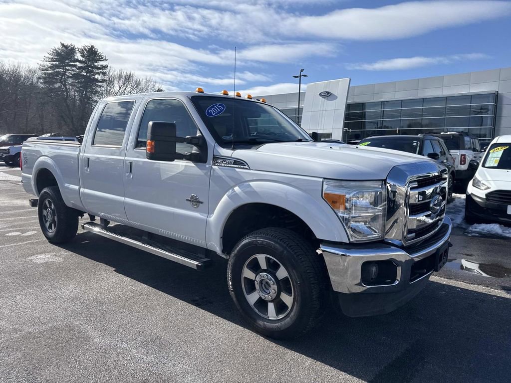 Used 2015 Ford F350 Lariat w/ Snow Plow Prep Package image 7