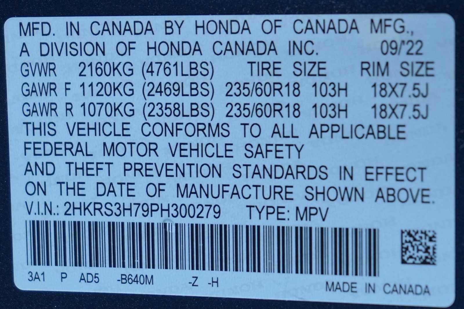 Certified 2023 Honda CR-V EX-L image 30