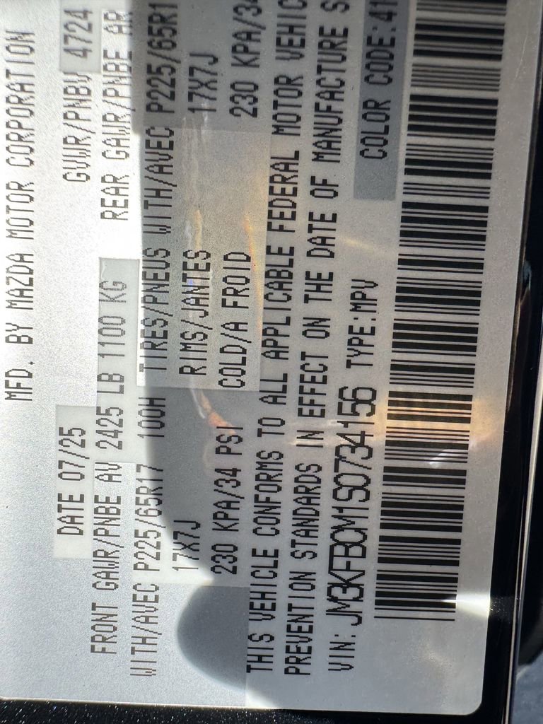 New 2025 MAZDA CX-5 AWD 2.5 S w/ Preferred Package image 27