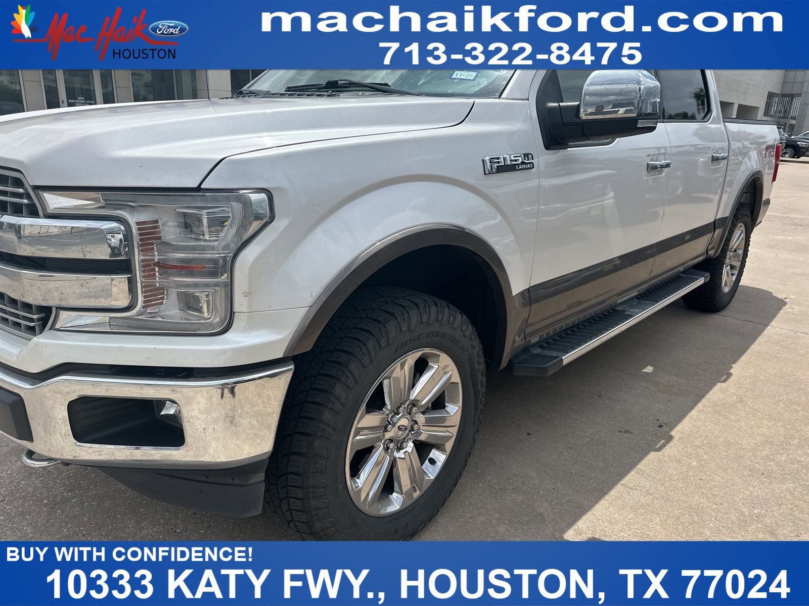 Used 2019 Ford F150 Lariat w/ Equipment Group 502A Luxury AWD/4WD image 1