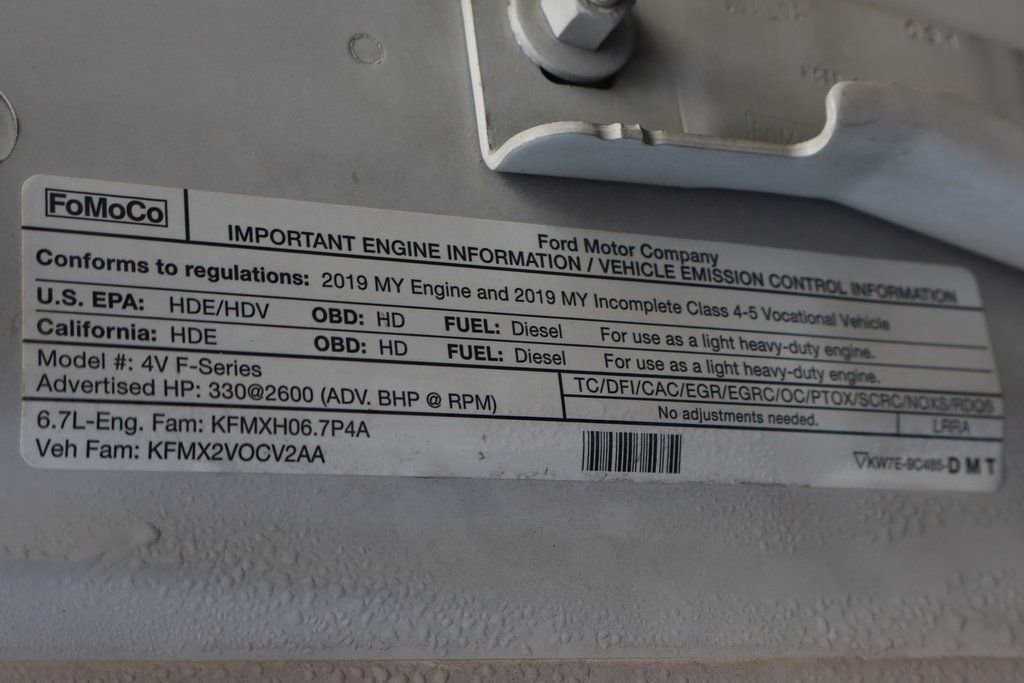 Used 2019 Ford F550 2WD Regular Cab Super Duty image 14