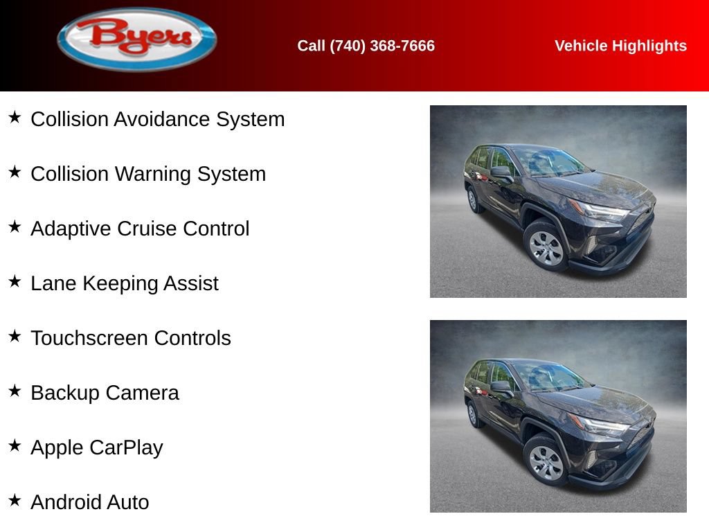 Used 2025 Toyota RAV4 LE AWD/4WD image 10