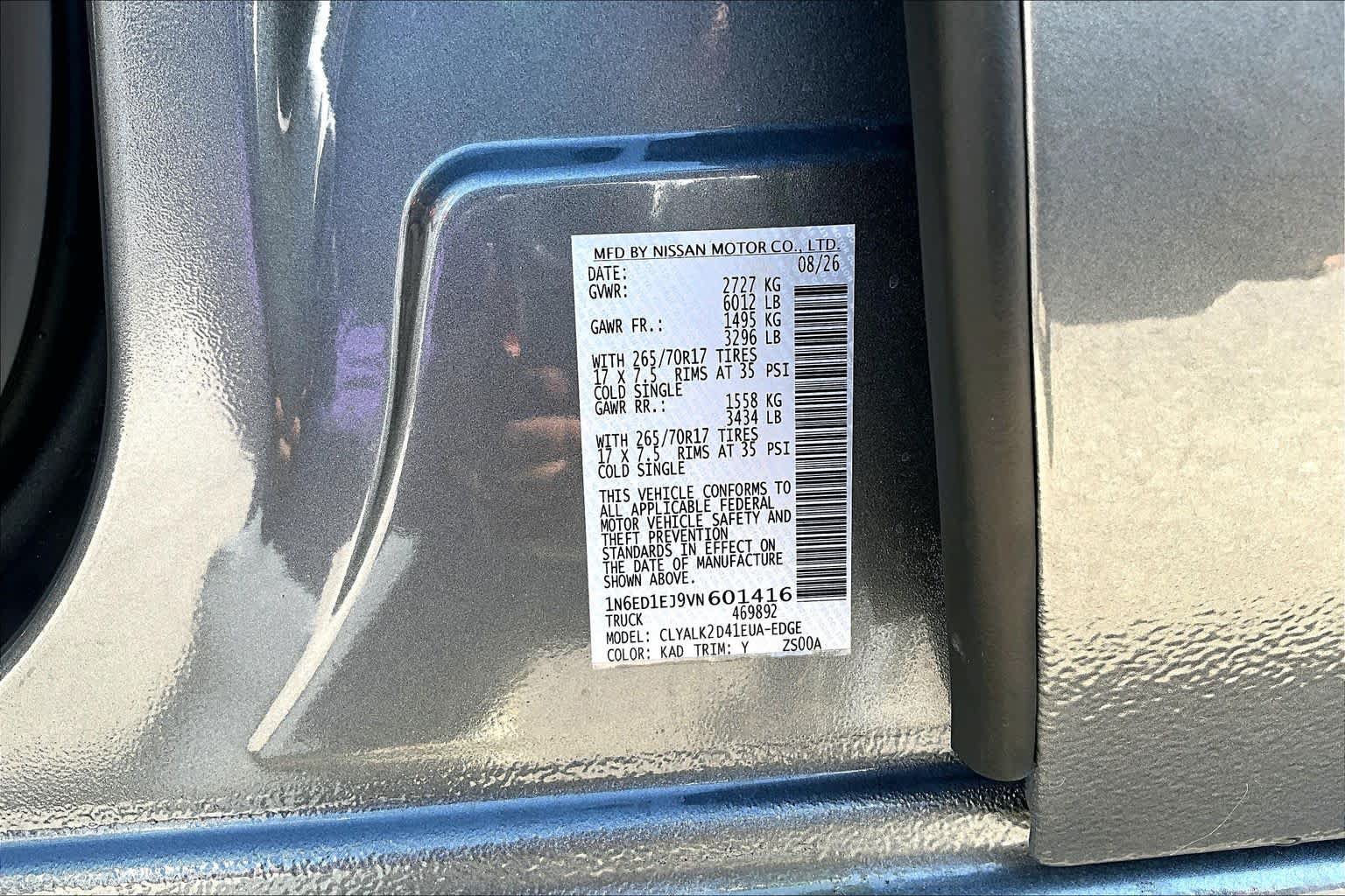 New 2027 Nissan Frontier PRO-4X RWD image 18