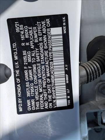 Used 2021 Honda Civic Sport image 21