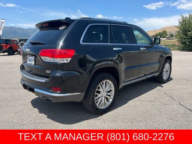 Used 2018 Jeep Grand Cherokee Summit AWD/4WD image 3