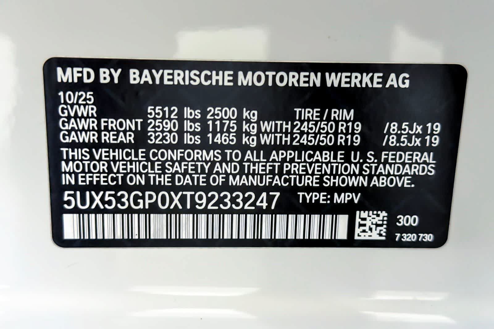 Used 2026 BMW X3 xDrive30i w/ Convenience Package AWD/4WD image 29