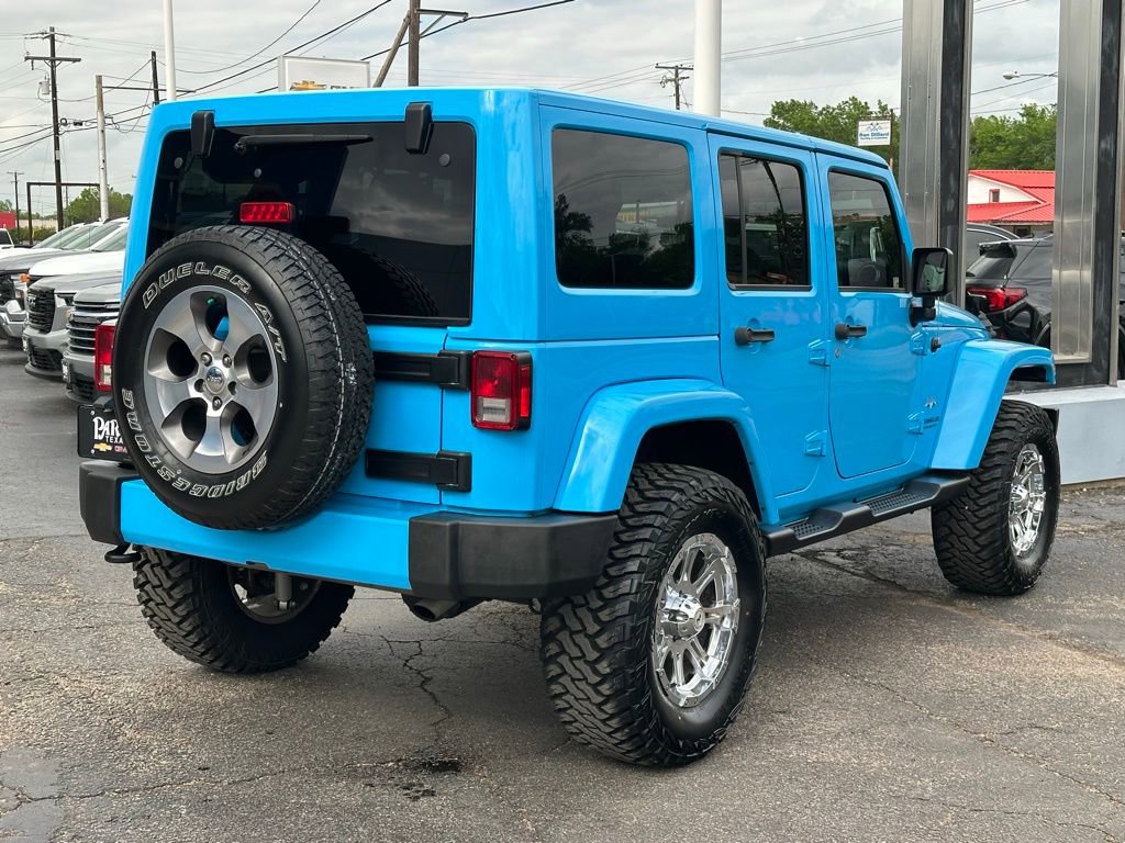 Used 2017 Jeep Wrangler Unlimited Sahara w/ Connectivity Group AWD/4WD image 6