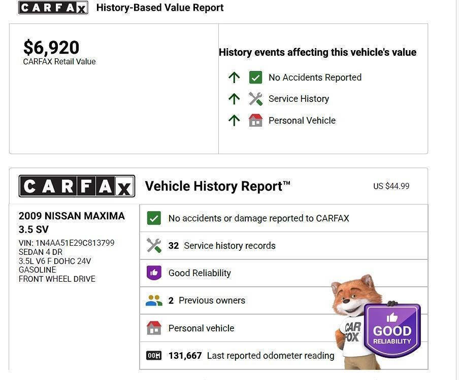 Used 2009 Nissan Maxima 3.5 SV w/ Premium Pkg image 20