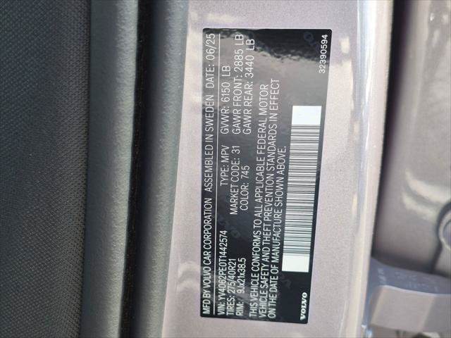 Used 2026 Volvo XC90 B6 Plus w/ Protection Package Premier AWD/4WD image 28