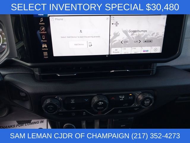 New 2025 Jeep Wrangler Sport image 11