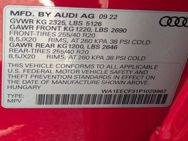 Used 2023 Audi Q3 2.0T Premium Plus image 25