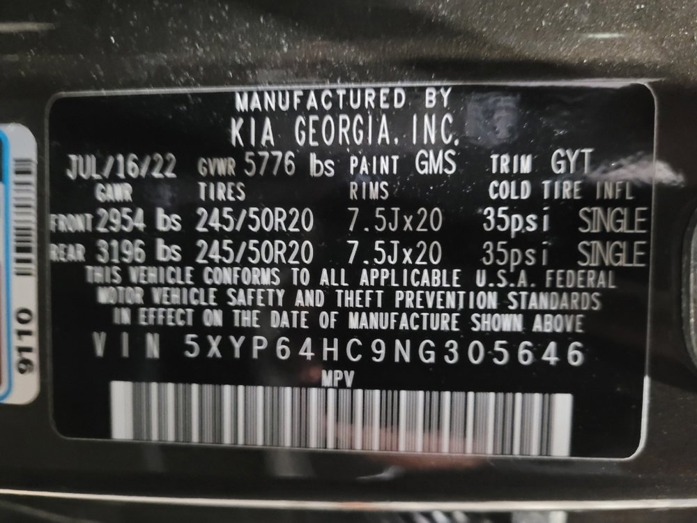 Used 2022 Kia Telluride S FWD image 33