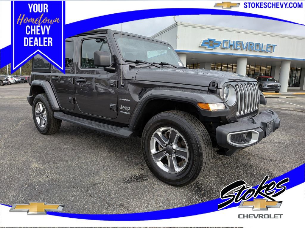 Used 2020 Jeep Wrangler Unlimited Sahara w/ Safety Group