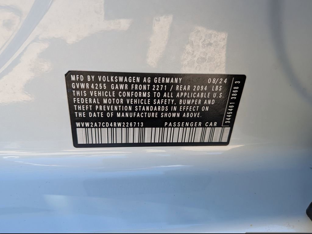 Used 2024 Volkswagen GTI SE FWD image 35