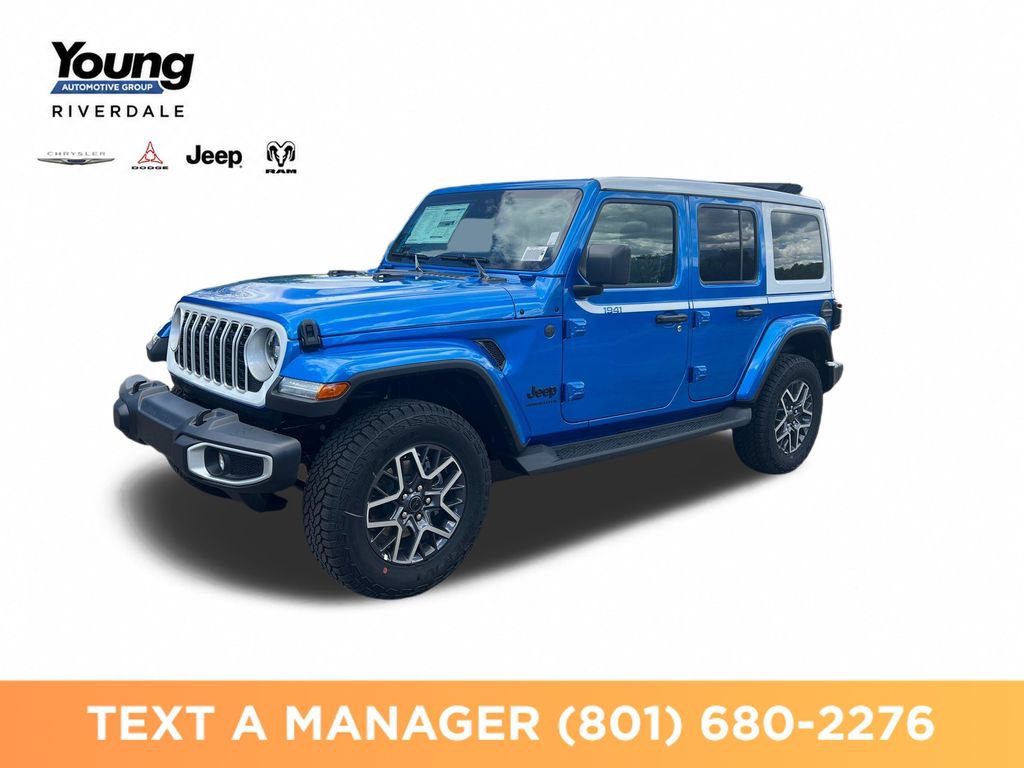 New 2026 Jeep Wrangler Unlimited Sahara w/ Whitecap Package