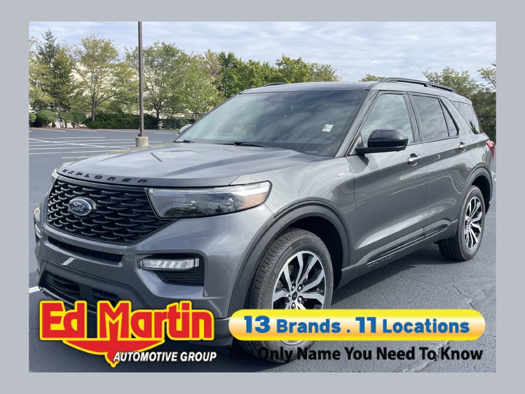Used 2022 Ford Explorer ST-Line w/ Class IV Trailer Tow Package AWD/4WD 360° Tour